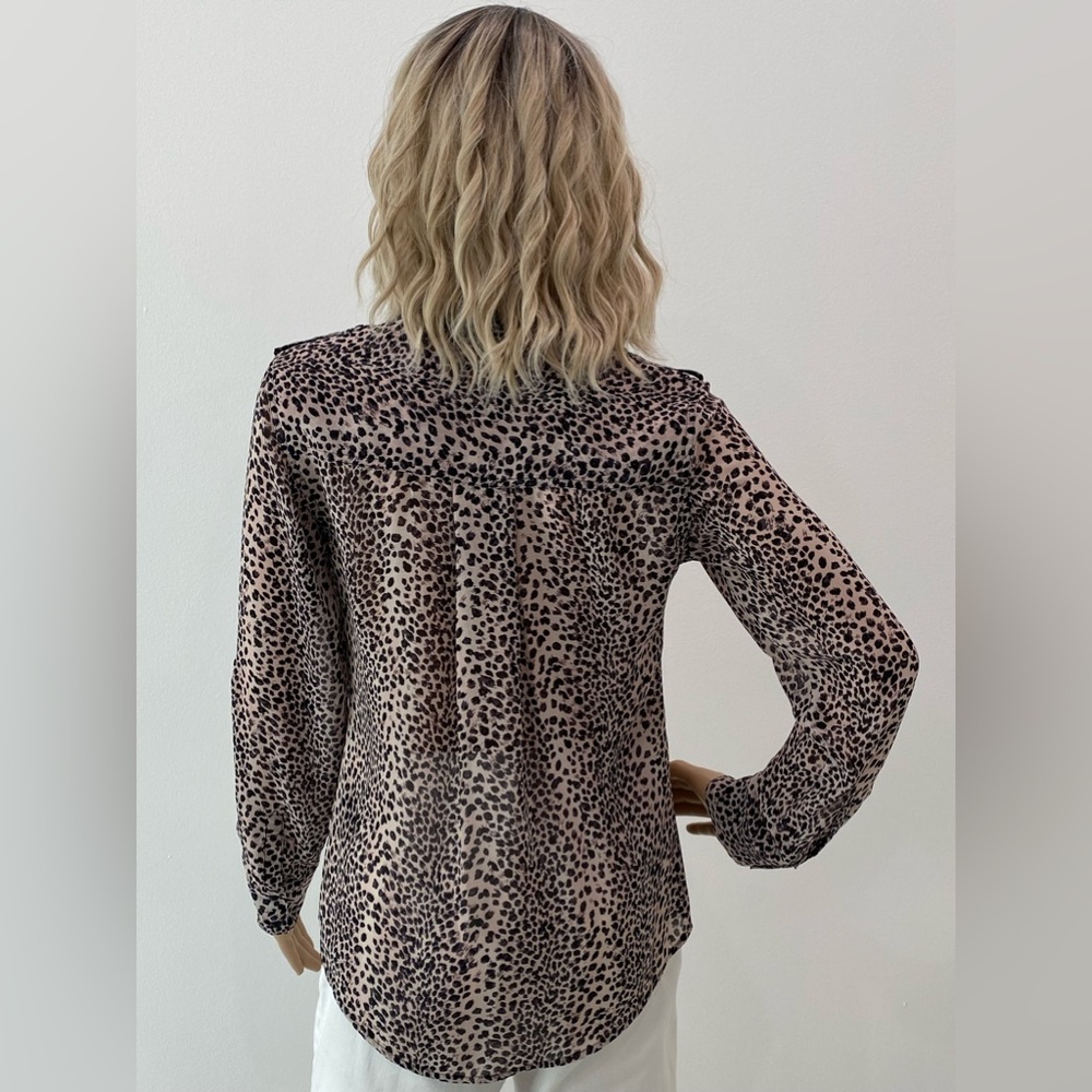 Nwot Guess Button Down With Adjustable Sleeves - image 5